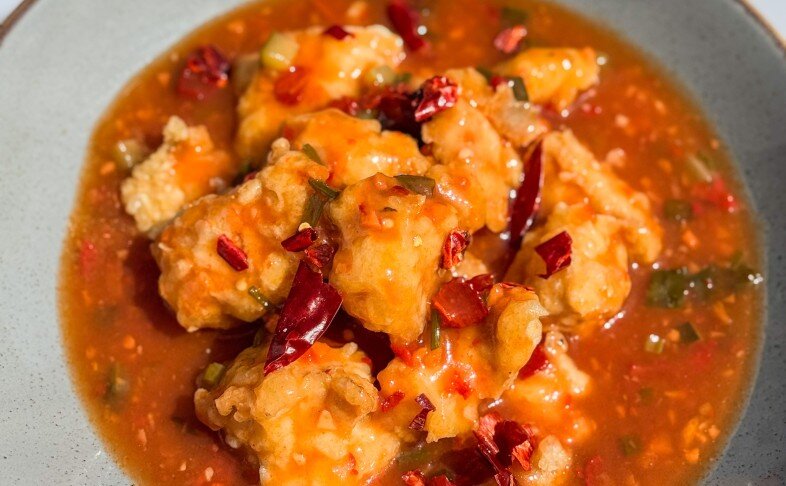 Филе куриное в кисло-остром соусе