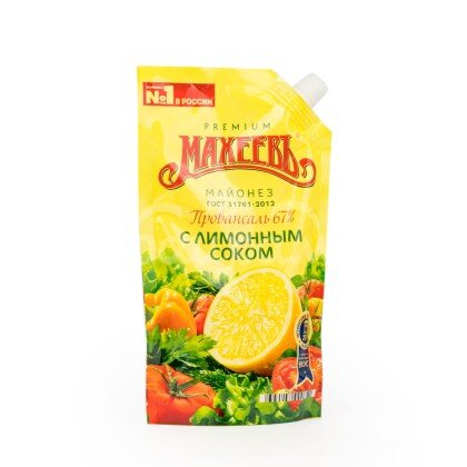 Майонез Махеевь Провансаль с лимонным cоком 380гр