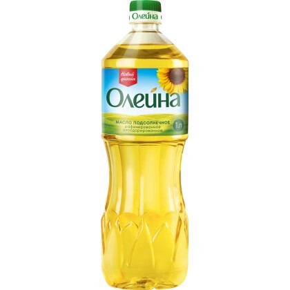 Масло подсолнечное Олейна 1л