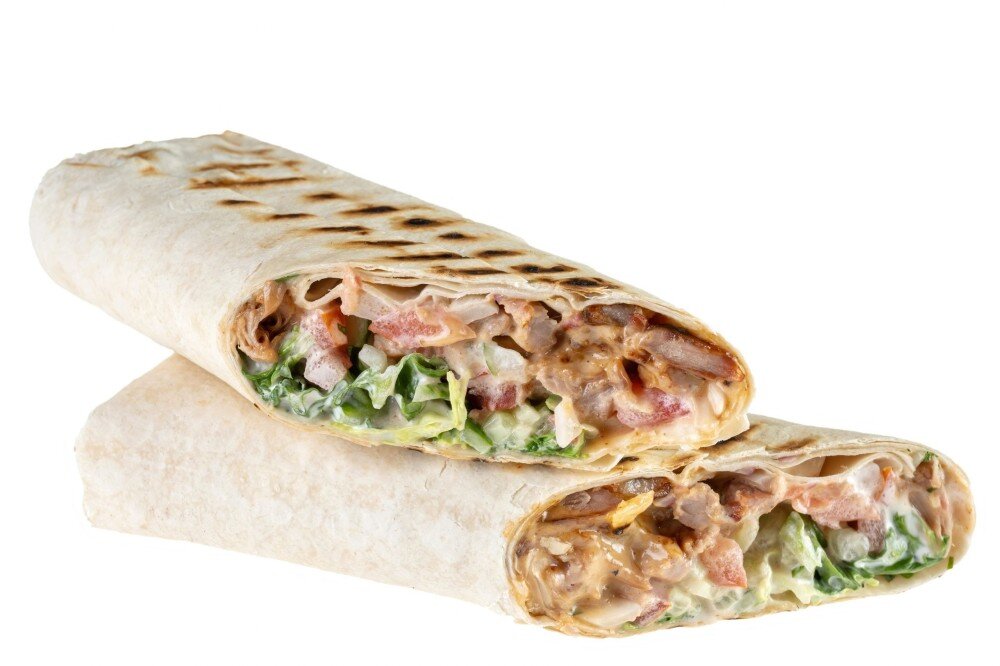 Дёнер с курицей мини