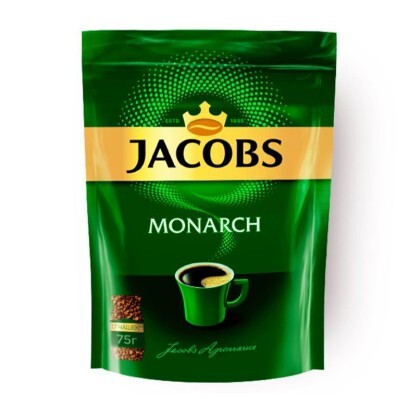 Кофе Jacobs Monarch растворимый м/у 75 гр