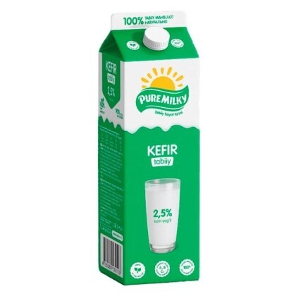 Pure milky Кефир 2,5% 900гр