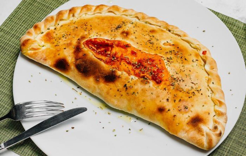 Calzone с грибами