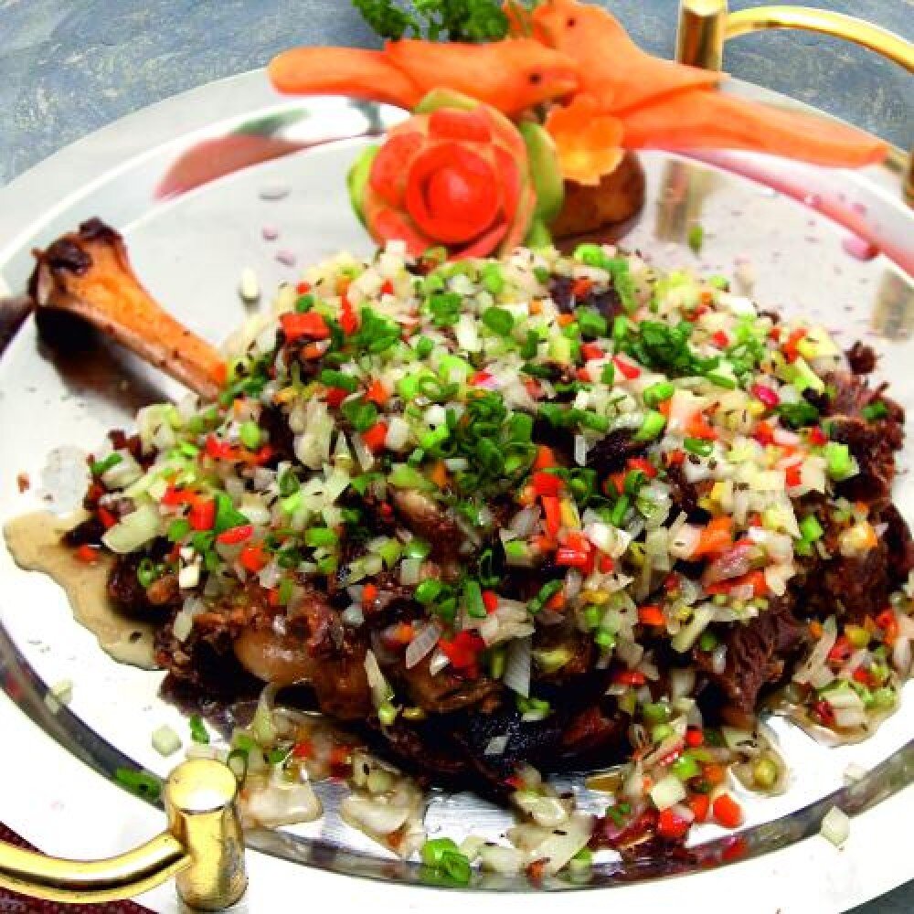 Баранья нога по-сычуаньски