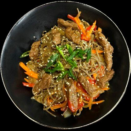 Соба с говядиной