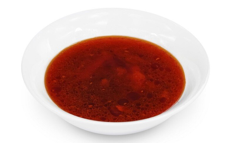 Борщ с фасолью