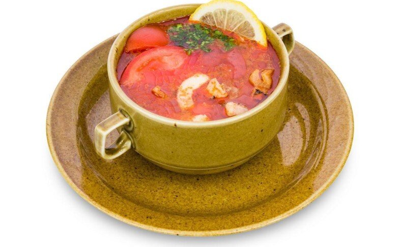 Суп "Том ям" с морепродуктами