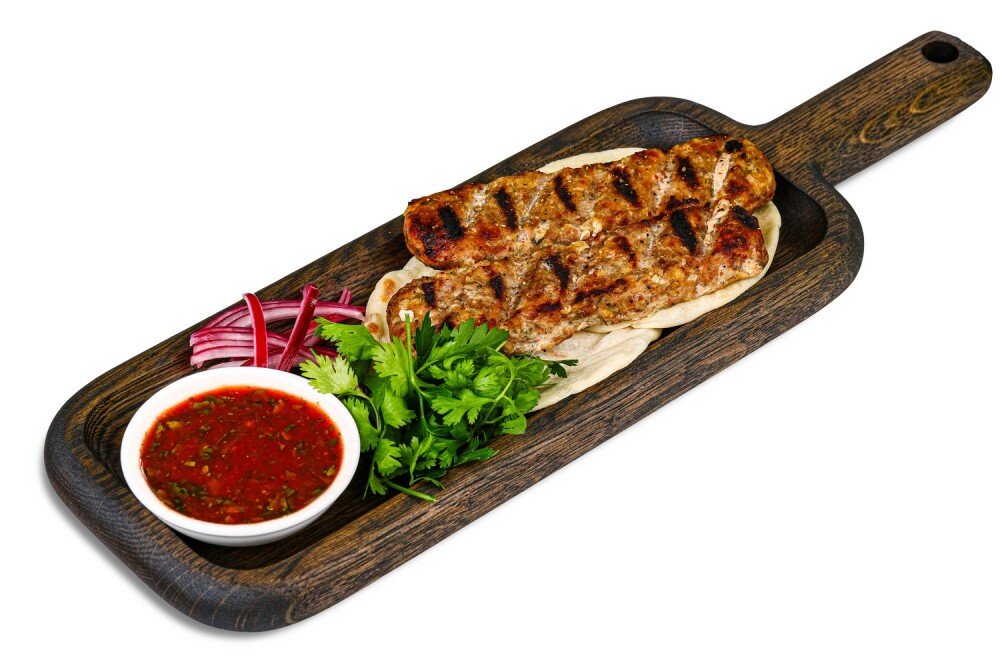 Кебаб из говядины и индейки