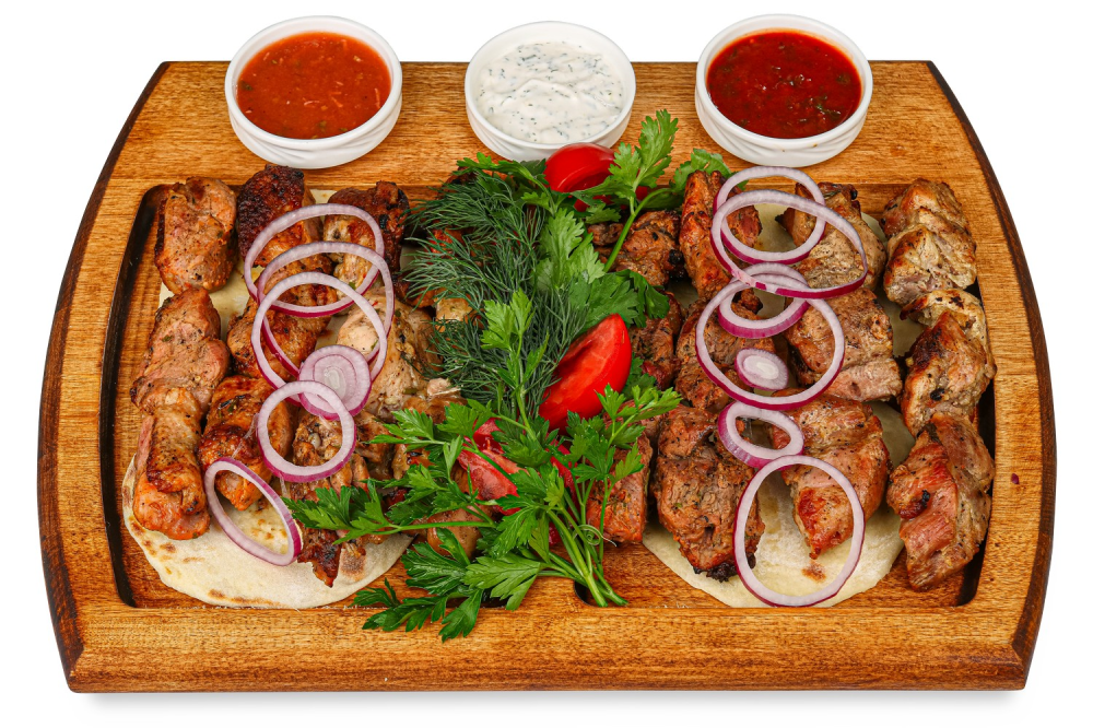 Ассорти  "4 шашлыка"