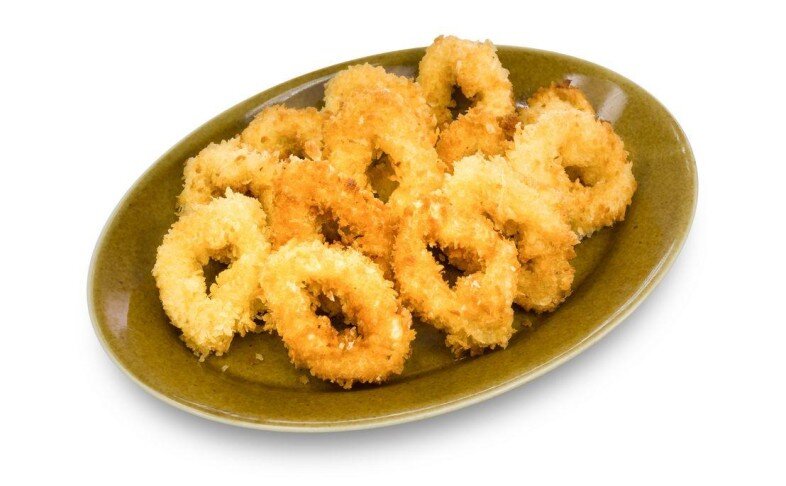 Кольца кальмара темпура