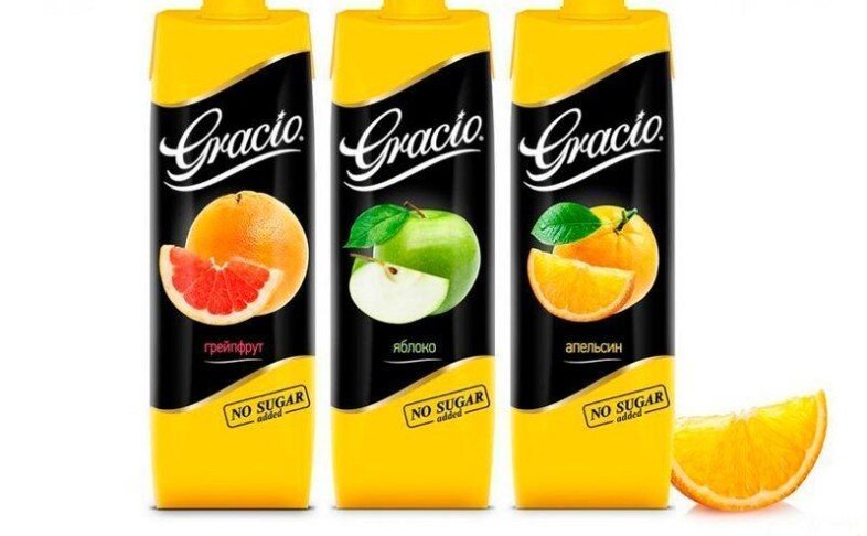 Сок "Gracio" 1 л.