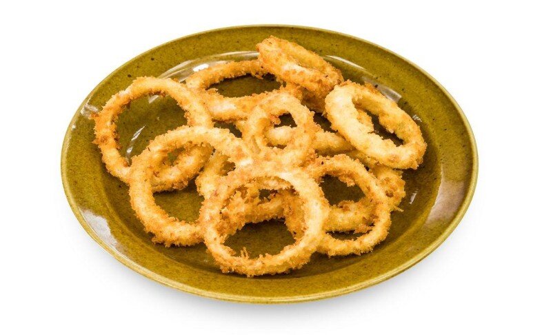 Луковые кольца темпура