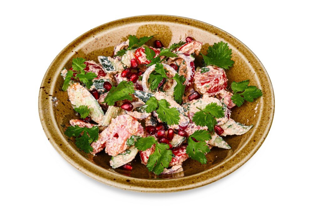 Овощи в ореховом соусе