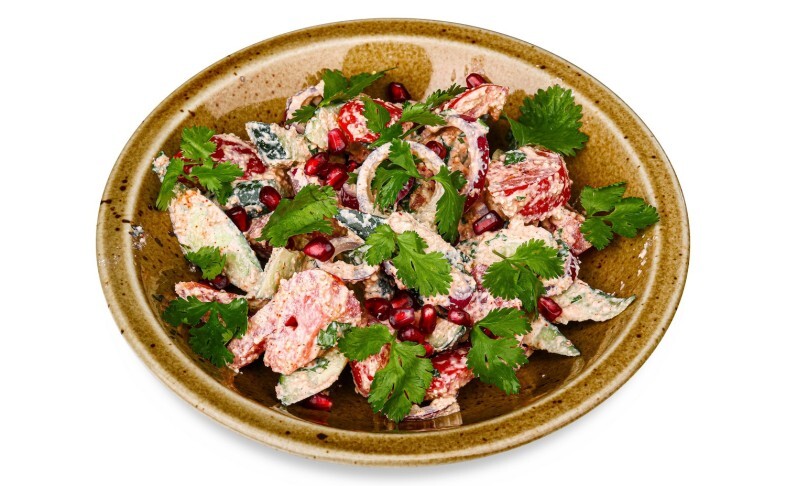 Овощи в ореховом соусе