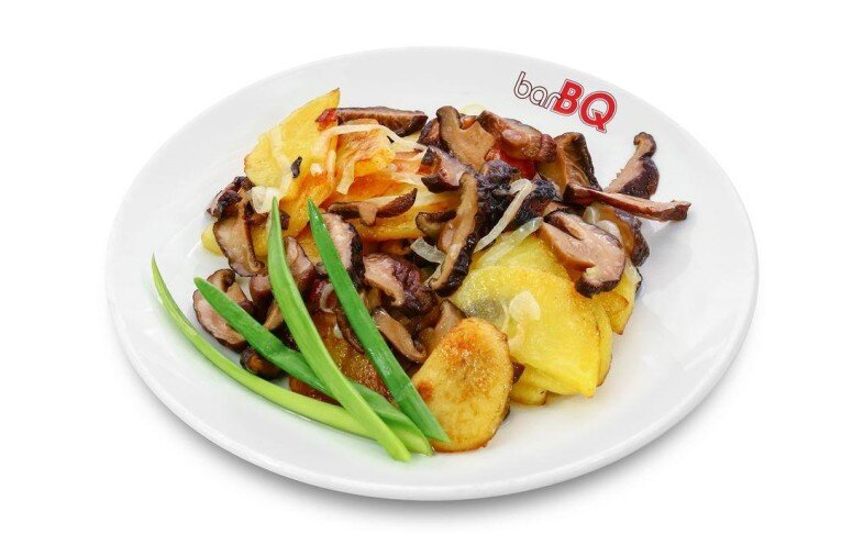 Картофель с грибами