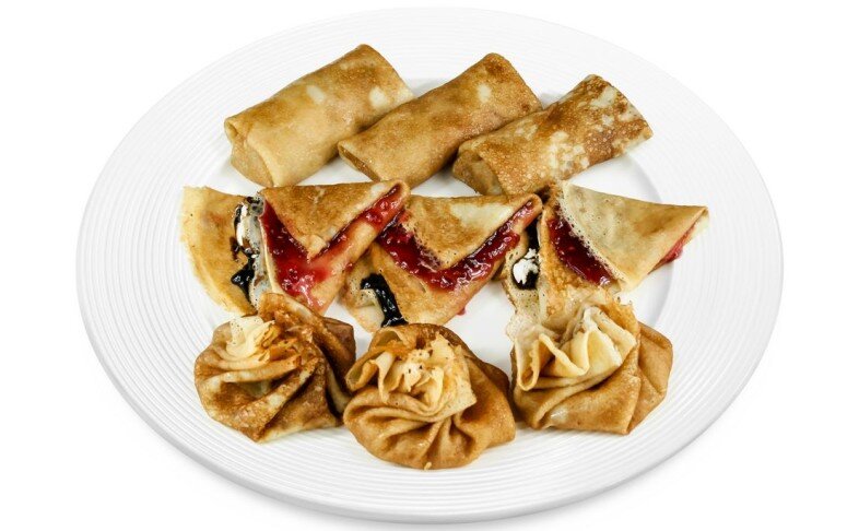 Блинная тарелка сладкая