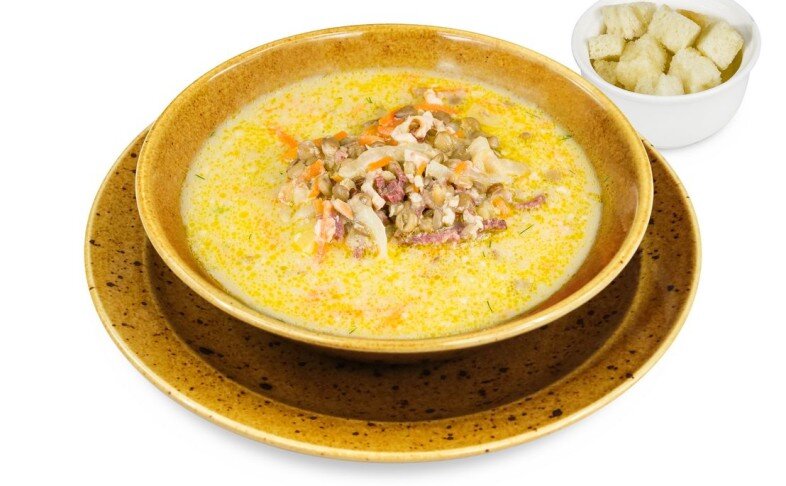 Суп чечевичный