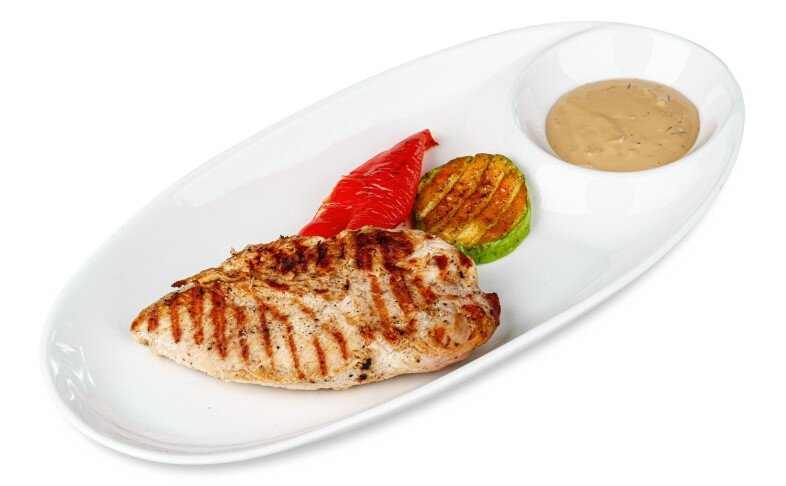 Куриное филе на решетке