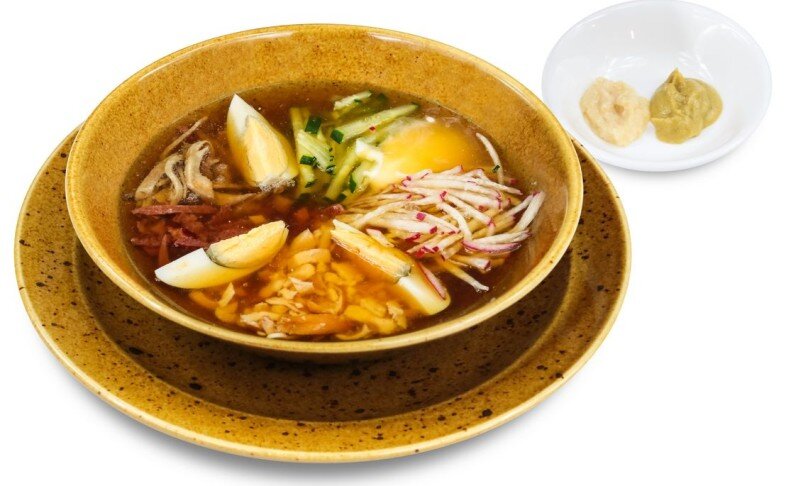 Окрошка "Богатырская"