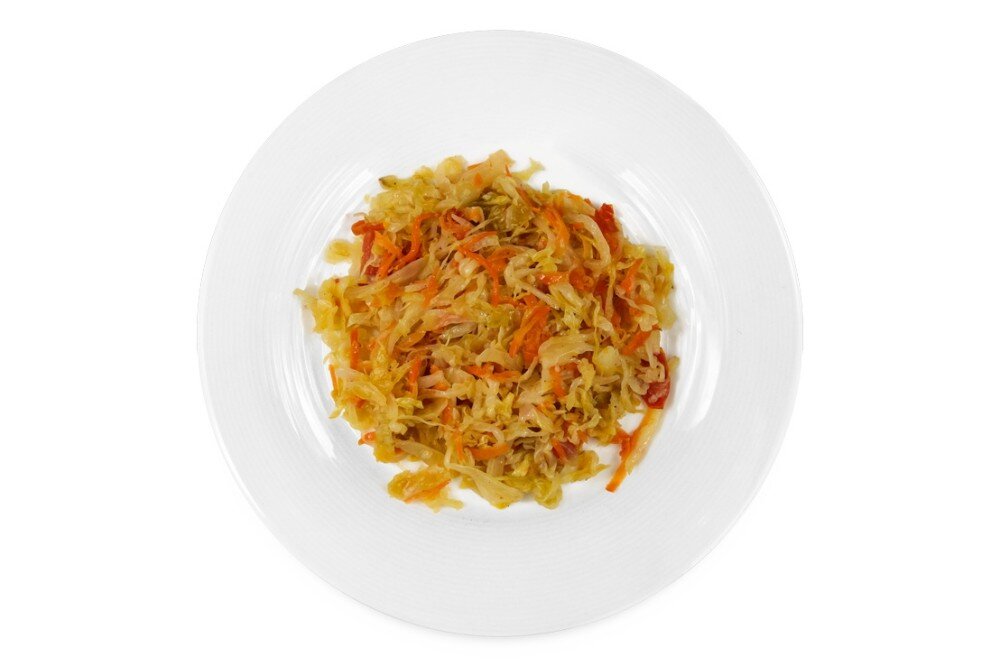 Капуста тушеная