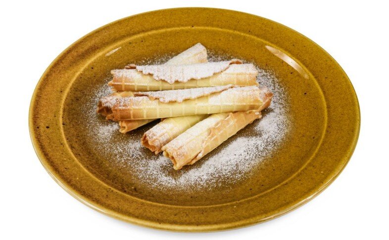 Вафельные трубочки