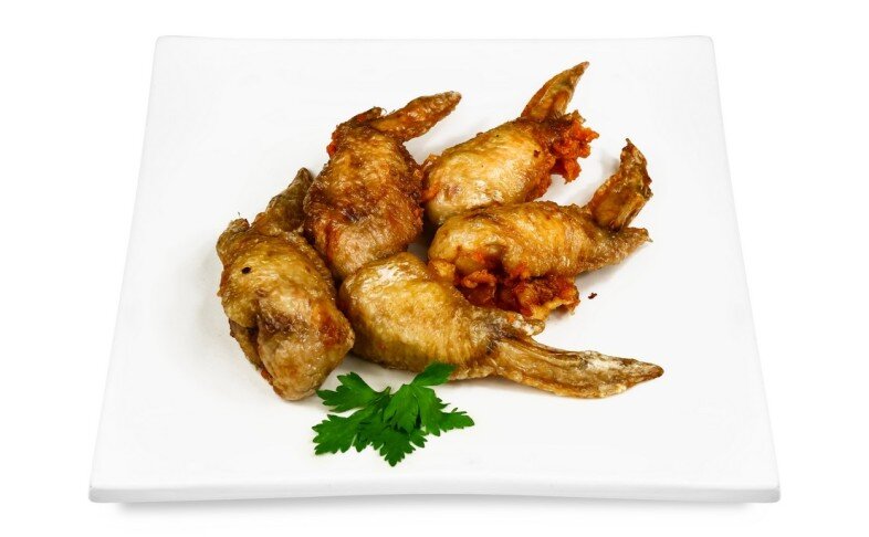 Крылышки куриные с сыром
