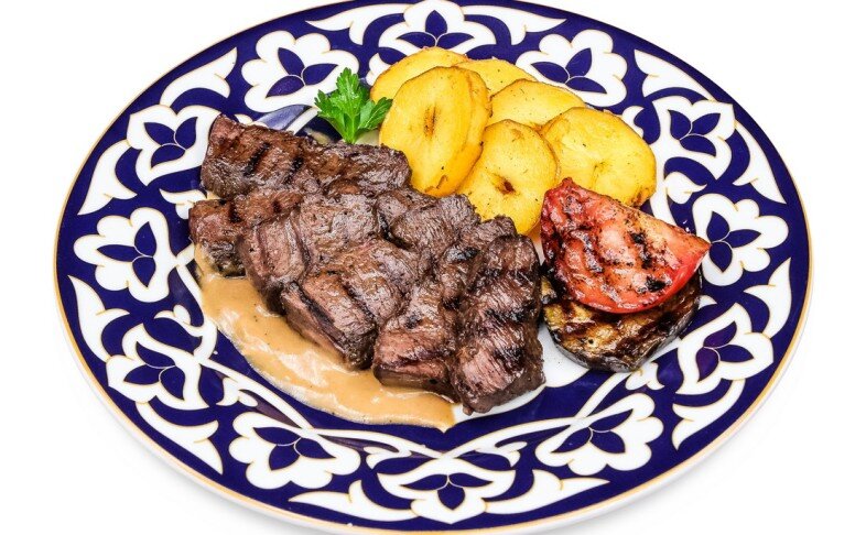 Медальоны из конины