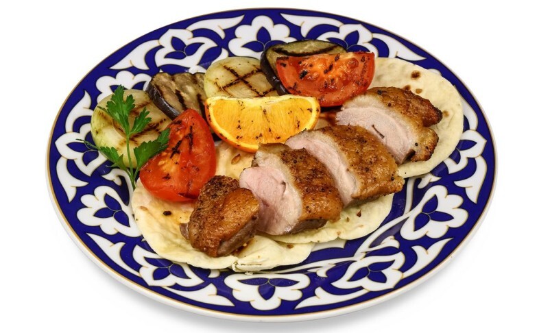 Утка в тандыре