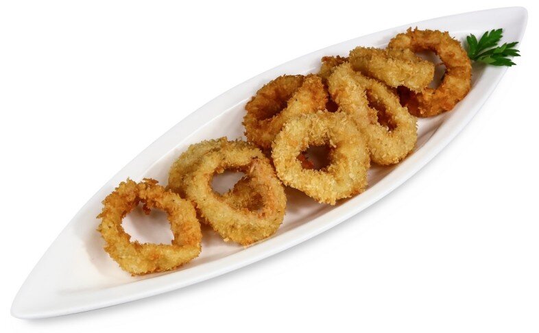 Кольца кальмара темпура