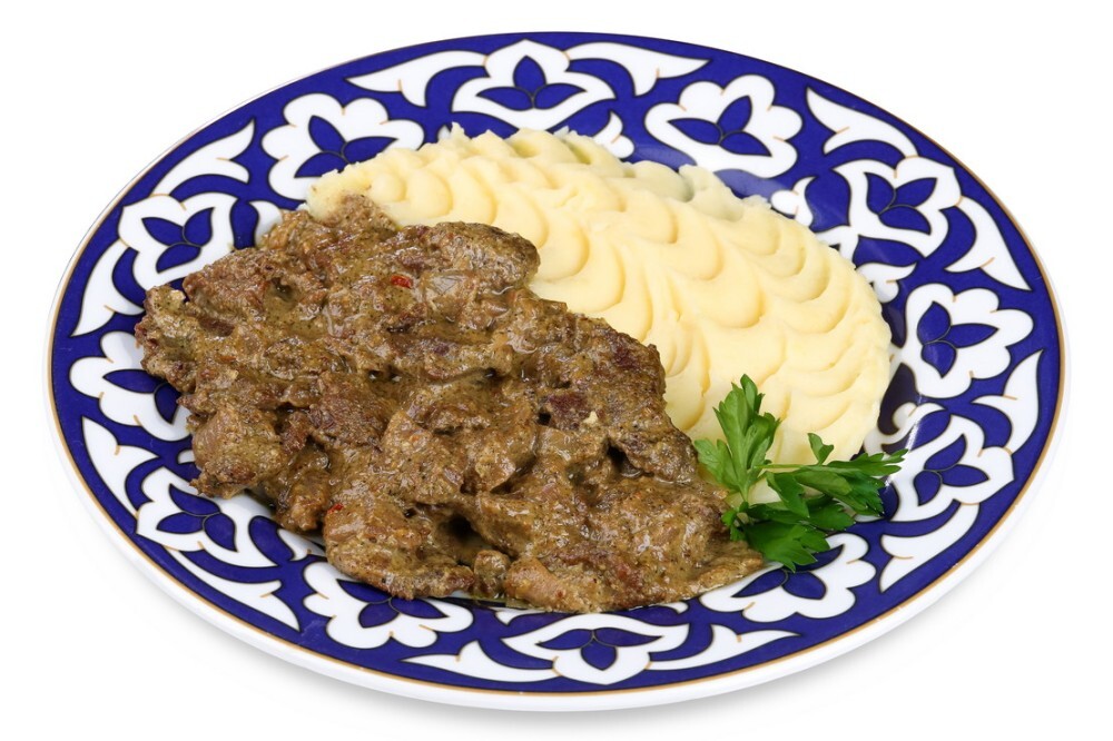 Говядина в ореховом соусе