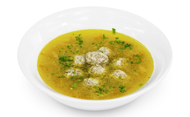 Суп с фрикадельками