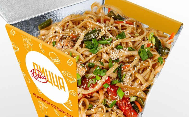 Вок "Гонконг" с индейкой