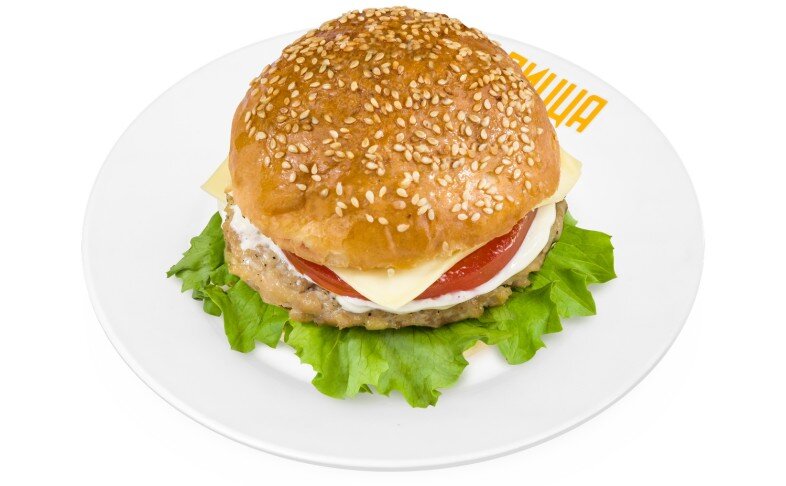 Бургер с курицей