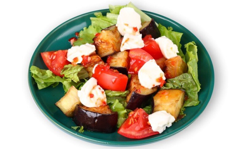 Салат "Хрустящий баклажан"