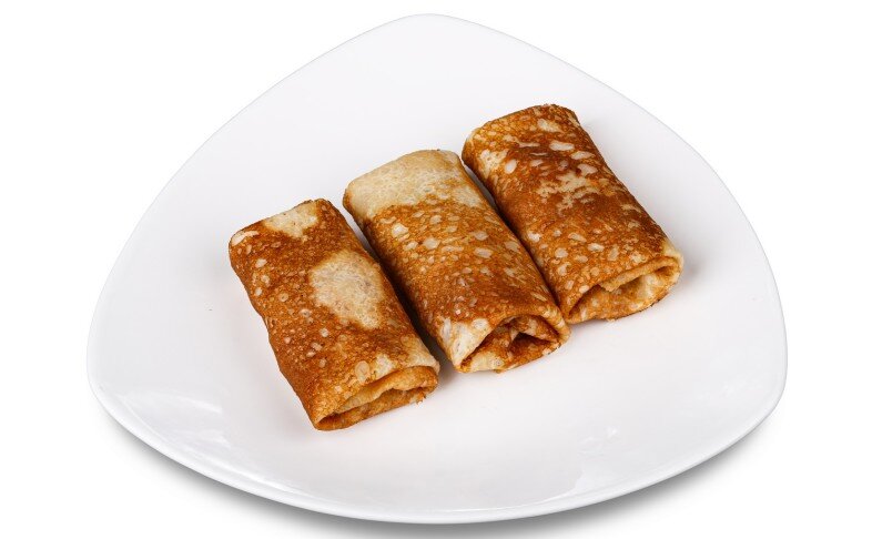 Блинчики с мясом