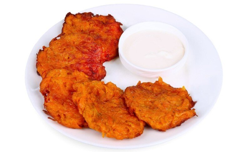 Драники из тыквы