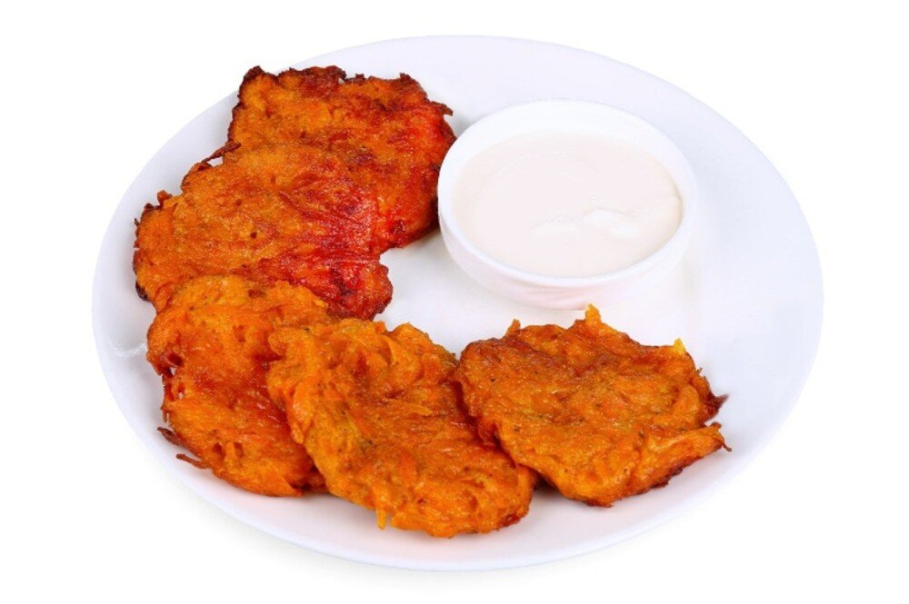 Драники из тыквы