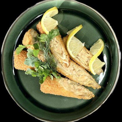 Блинчики с лососем 3 шт