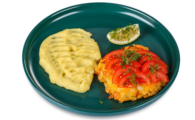 Судак в шубке