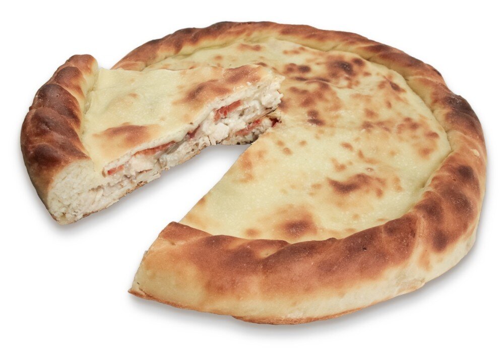 Пирог с курицей и грибами (порция)