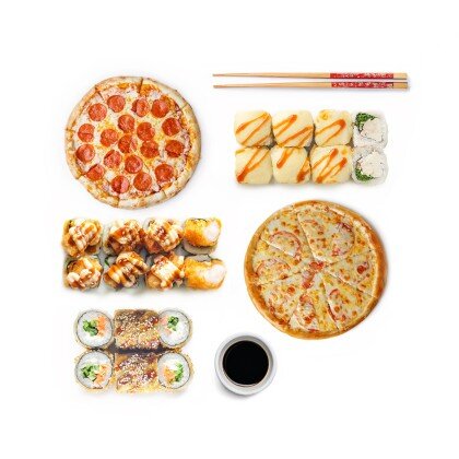 Сет Семейный 24шт+ 2 пиццы