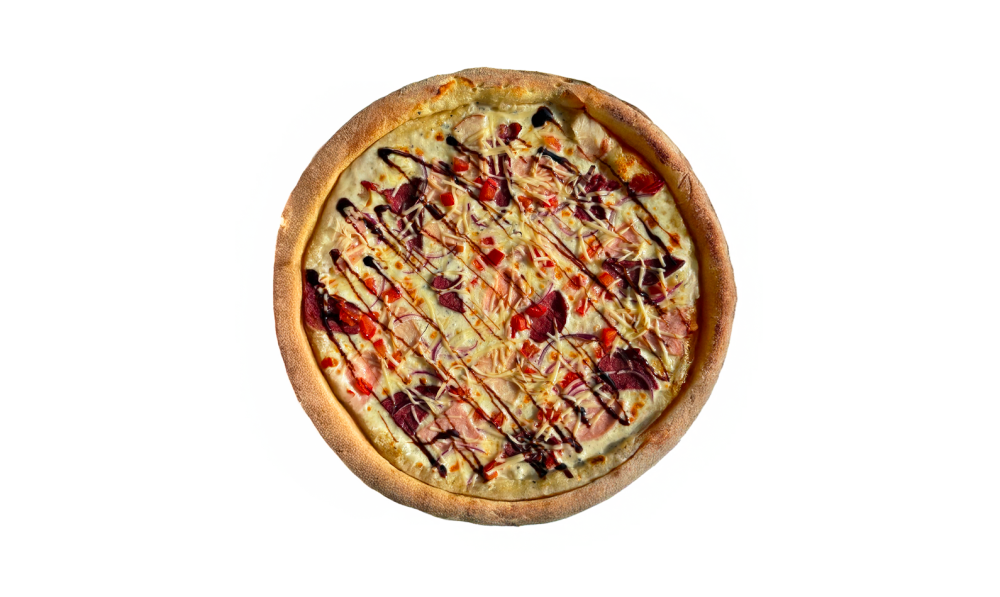 Пицца мясное ассорти