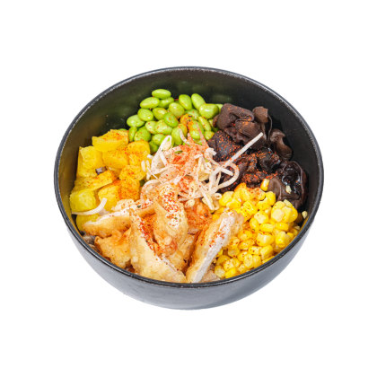 Поке с цыпленком