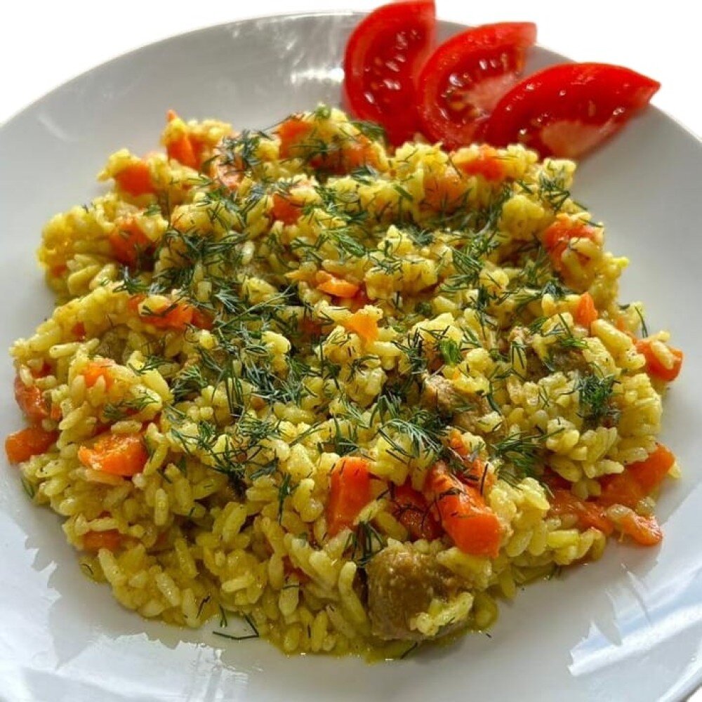 Плов из говядины