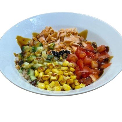 Поке боул с сёмгой