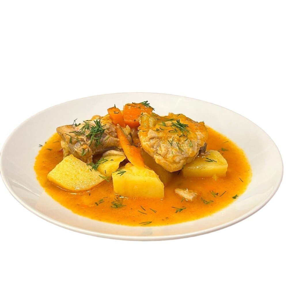 Жаркое с курицей