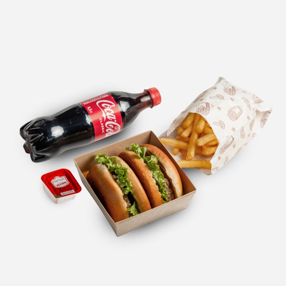 Комбо говяжий Napoleon + Coca-Сola 0.5L