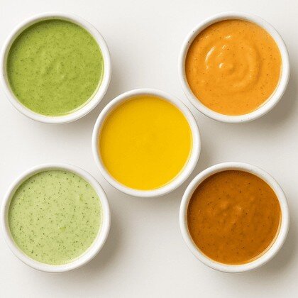 Dressing Set – 5 Sauces 🥣