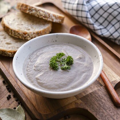 Creamy Mushroom Soup 🥣