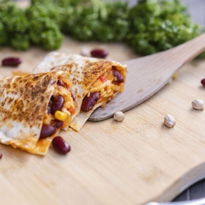 Vegetarian Quesadilla – 2 Pieces 🌽